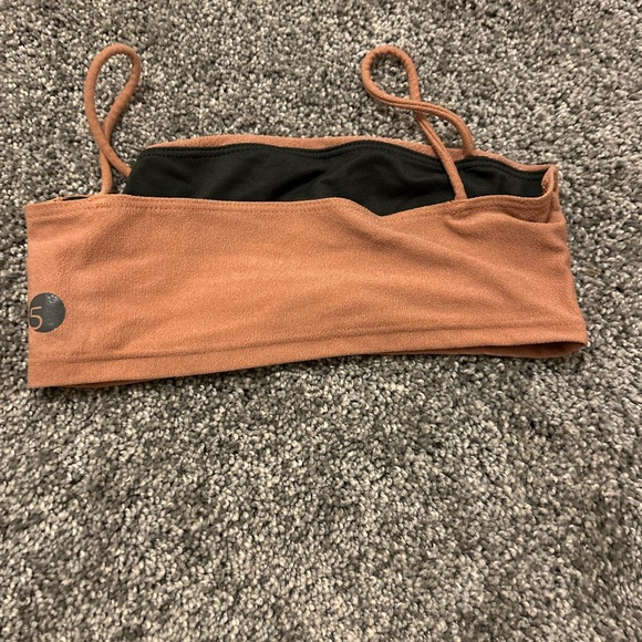 Five Dancewear beige top, size Youth Extra Large - Picture 2 of 2